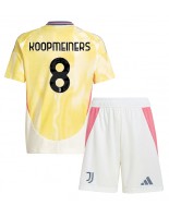 Juventus Teun Koopmeiners #8 Bortedraktsett Barn 2024-25 Korte ermer (+ bukser)